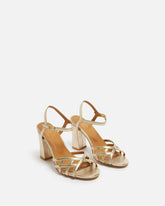 SANDALES MITA/MET PLATINE - minelli.fr